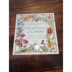 Very hard to find Oop Flower Fairies The Meaning of Flowers‎ Book